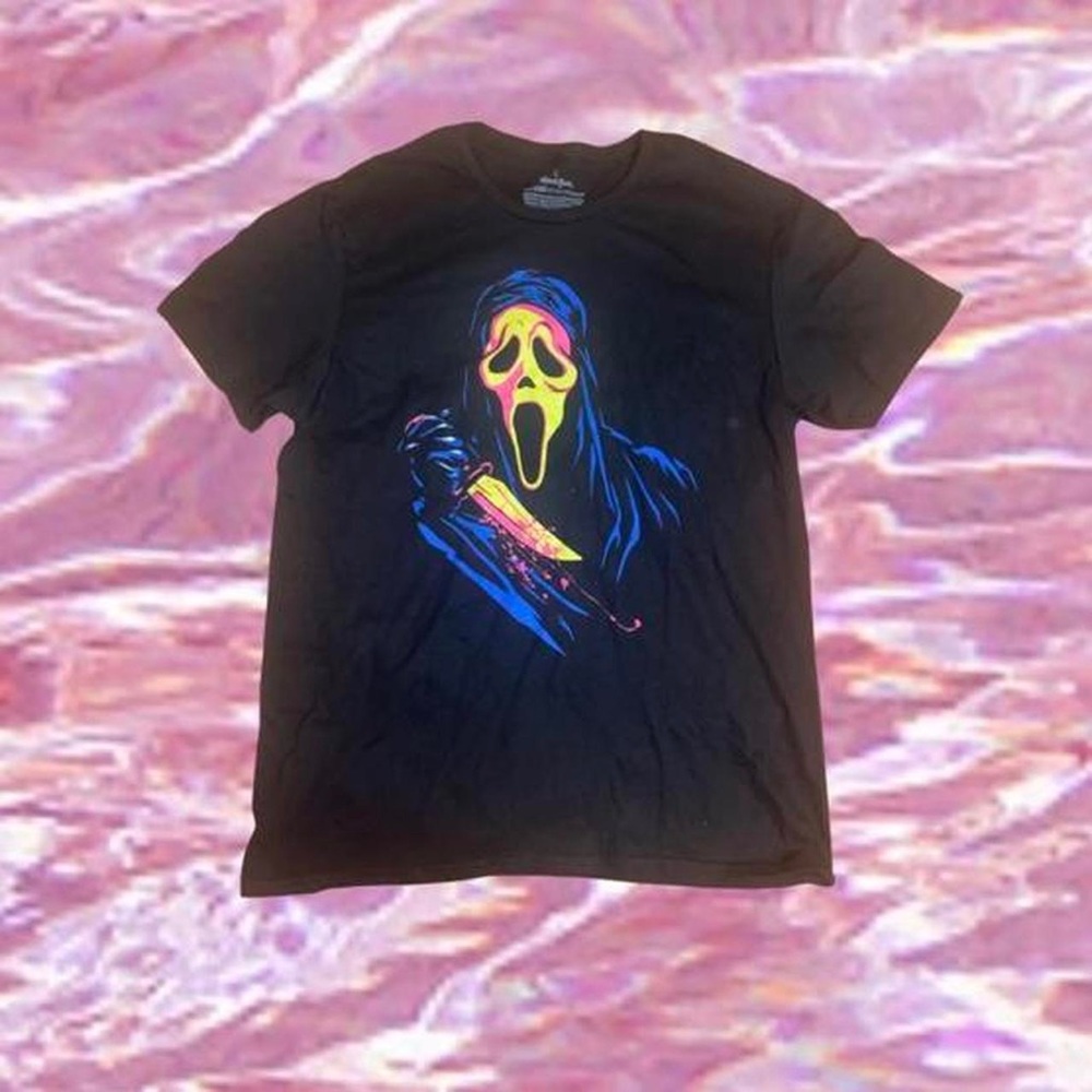 Scream Ghost Face Graphic T Shirt